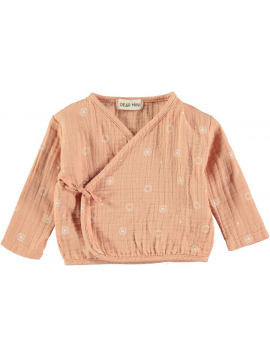 CAMISETA KIMONO SUNSHINE SALMON DEAR MINI 