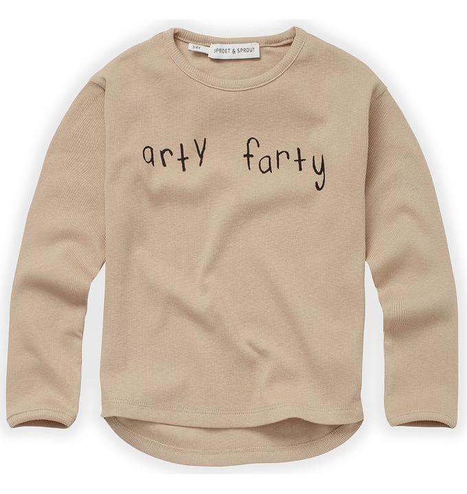 CAMISETA RIB ARTY FARTY SPROET&SPROUT 