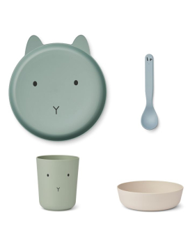VAJILLA BRODY RABBIT/DUSTI MINT LIEWOOD 