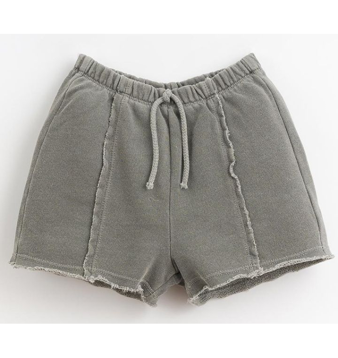 SHORTS ORGNIC CHARCOAL PLAY UP 