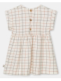 VESTIDO BEBE PLAID CREPE MY LITTLE COZMO 