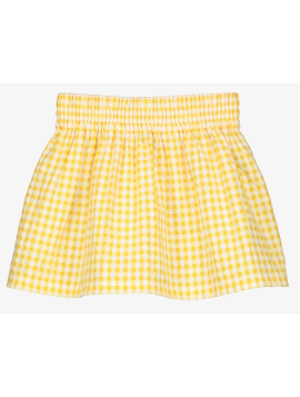 FALDA GINGHAM YELLOW YPORQUE 