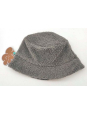 GORRO BUCKET ANTELINA REVERSIBLE GRIS MONNUAGE 