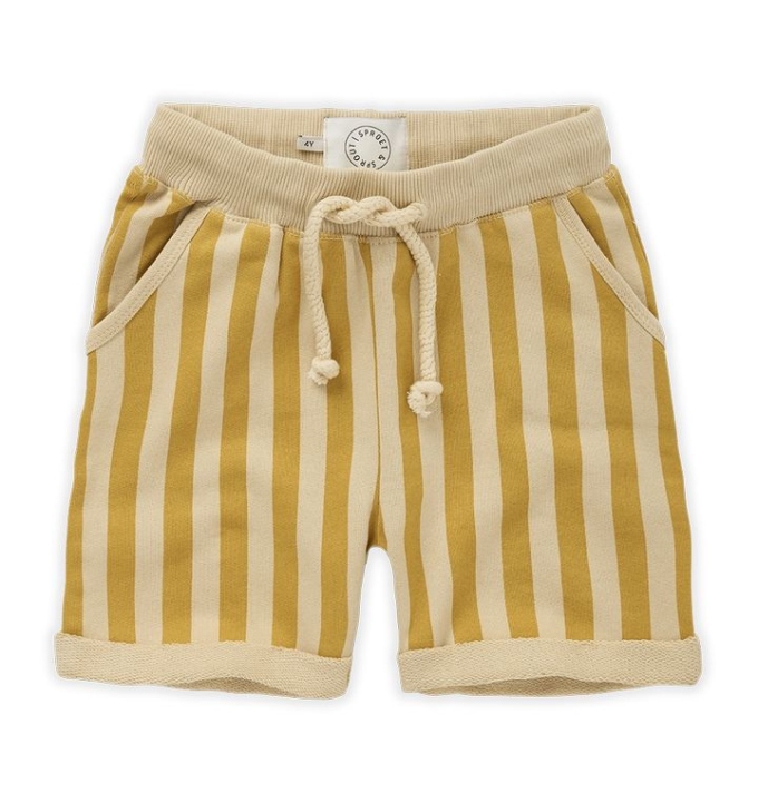 SHORTS SWEAT STRIPE PRINT SPROET&SPROUT 