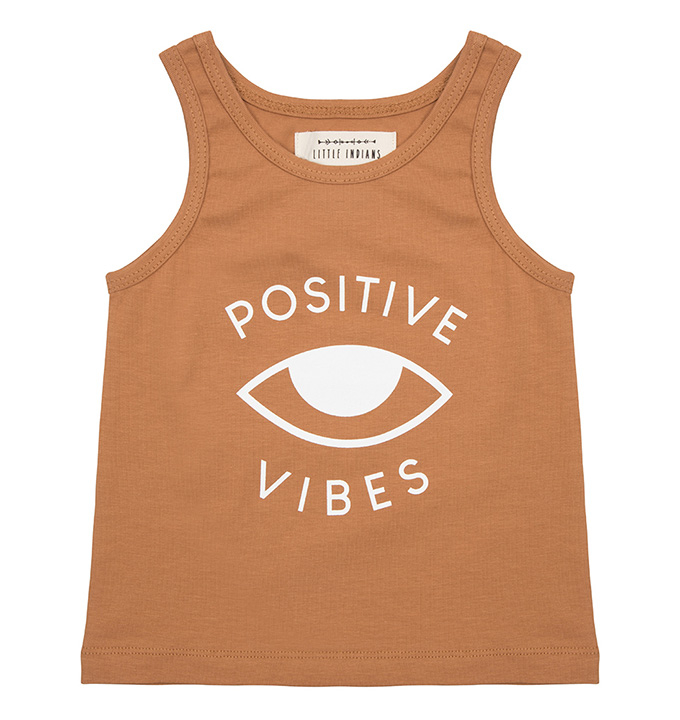 CAMISETA POSITIVE VIBES LITTLE INDIANS 