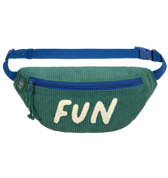 RIÑONERA INFANTIL LITTLE GANG FUN OCEAN GREEN LÄSSIG 