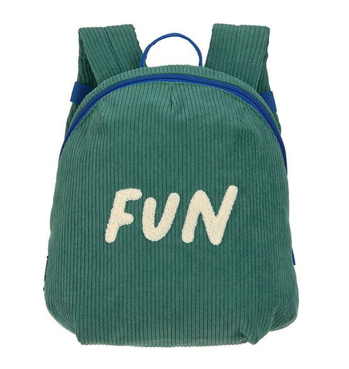 MOCHILA INFANTIL MINI LITTLE GANG FUN OCEAN GREEN LÄSSIG 