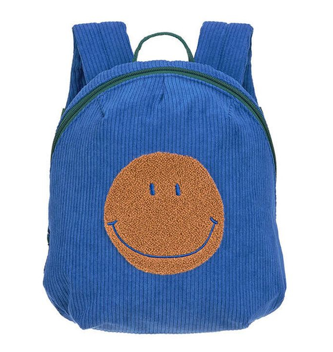 MOCHILA INFANTIL MINI LITTLE GANG SMILE BLUE LÄSSIG 