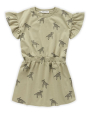 VESTIDO RUFFLE TURTLE PRINT SPROET&SPROUT 