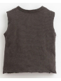 CAMISETA BEBE SIN MANGAS CHARCOAL PLAY UP 