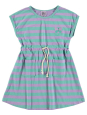 VESTIDO MAUVE & MINT STRIPES BUTTERFLY LÖTIEKIDS 