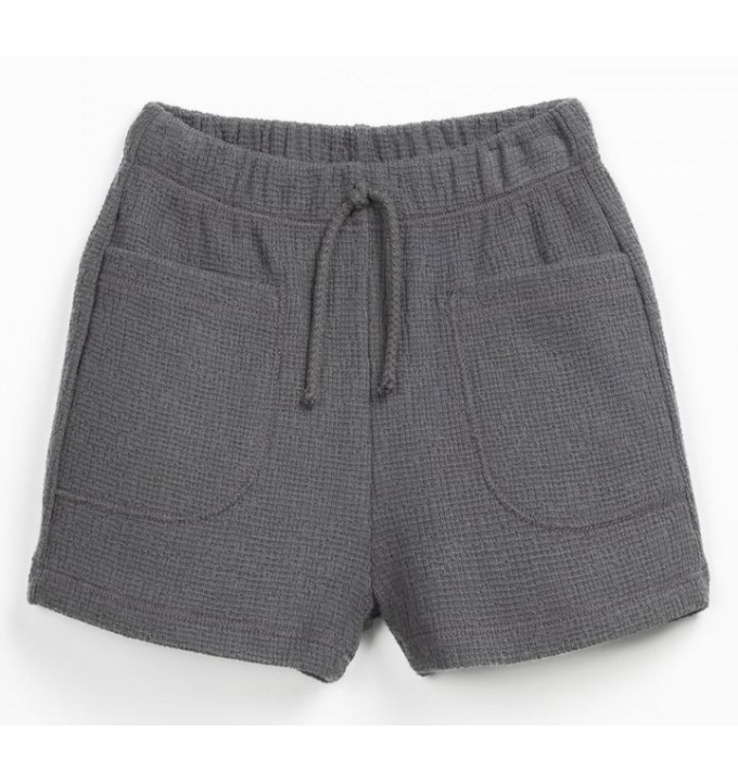 SHORTS LATCH HOOK GREY PLAY UP 