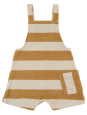 PETO CORTO STRIPES MUSTARD BABY CLIC 