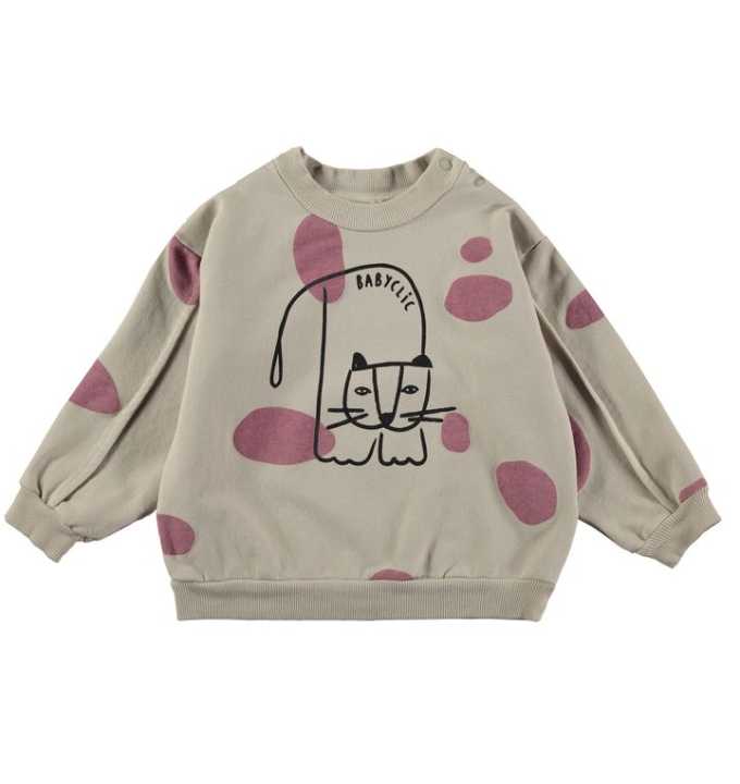 SUDADERA PAINT GRAPE BABY CLIC 