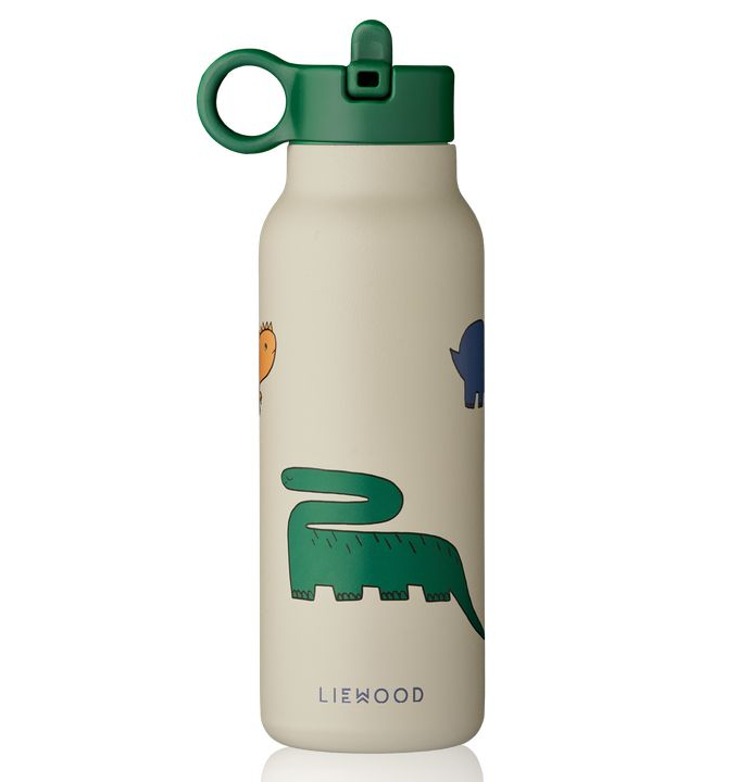 BOTELLA TERMICA ACERO FALK DINOSAURS/MIST LIEWOOD