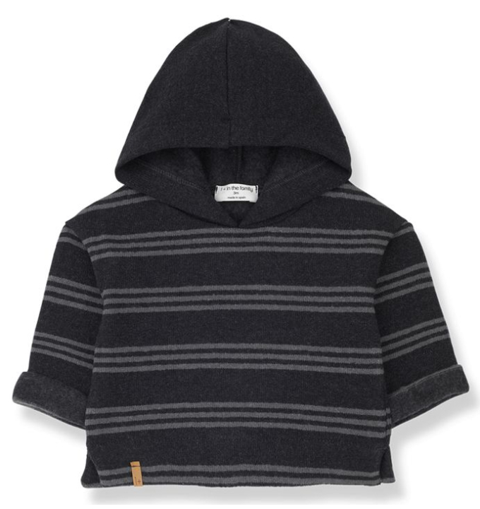 SUDADERA LEANDRE ANTHRACITE 1+ IN THE FAMILY 