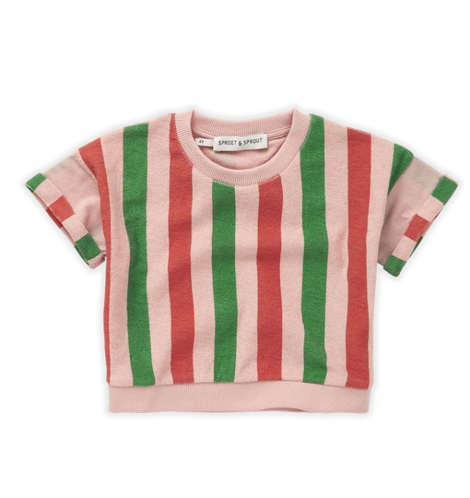 CAMISETA CROPPED STRIPE SPROET&SPROUT 