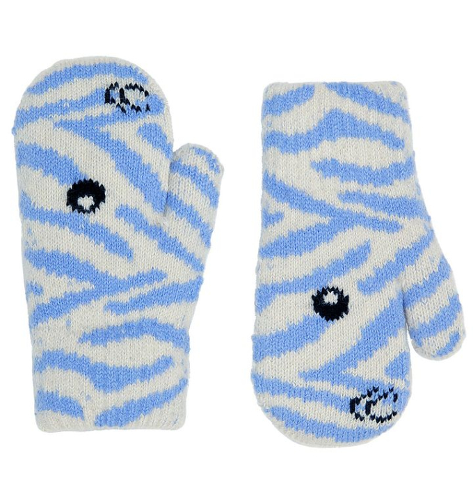 MANOPLA BEBE KENAU ZEBRA BLUE MOLO 