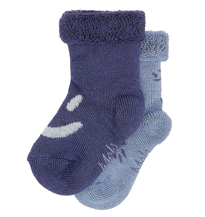 CALCETINES NODDA DUSTY BLUE MOLO 