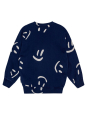 SUDADERA MONTI BIG SMILES NAVY MOLO 