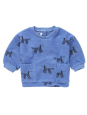 SUDADERA BEBE DOGS PRINT BLUE SPROET&SPROUT 