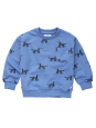 SUDADERA POCKET DOGS PRINT BLUE SPROET&SPROUT