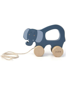 ARRASTRE MRS. ELEPHANT DE MADERA TRIXIE 