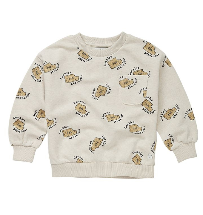 SUDADERA POCKET COOKIES PRINT SPROET&SPROUT 