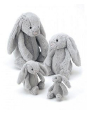 PELUCHE CONEJO PEQUEÑO GRIS JELLYCAT 