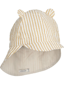 GORRO REVERSIBLE GORM STRIPES YELLOW LIEWOOD 