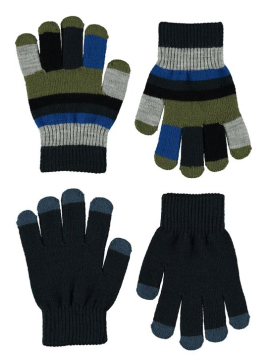 PACK 2 GUANTES KEI DARK DENIM MOLO 