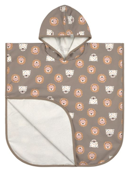 PONCHO BAÑO WILD CATS CHOCO LÄSSIG 