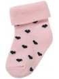 2 PARES CALCETINES NAPLES LIGHT ROSE NOPPIES 